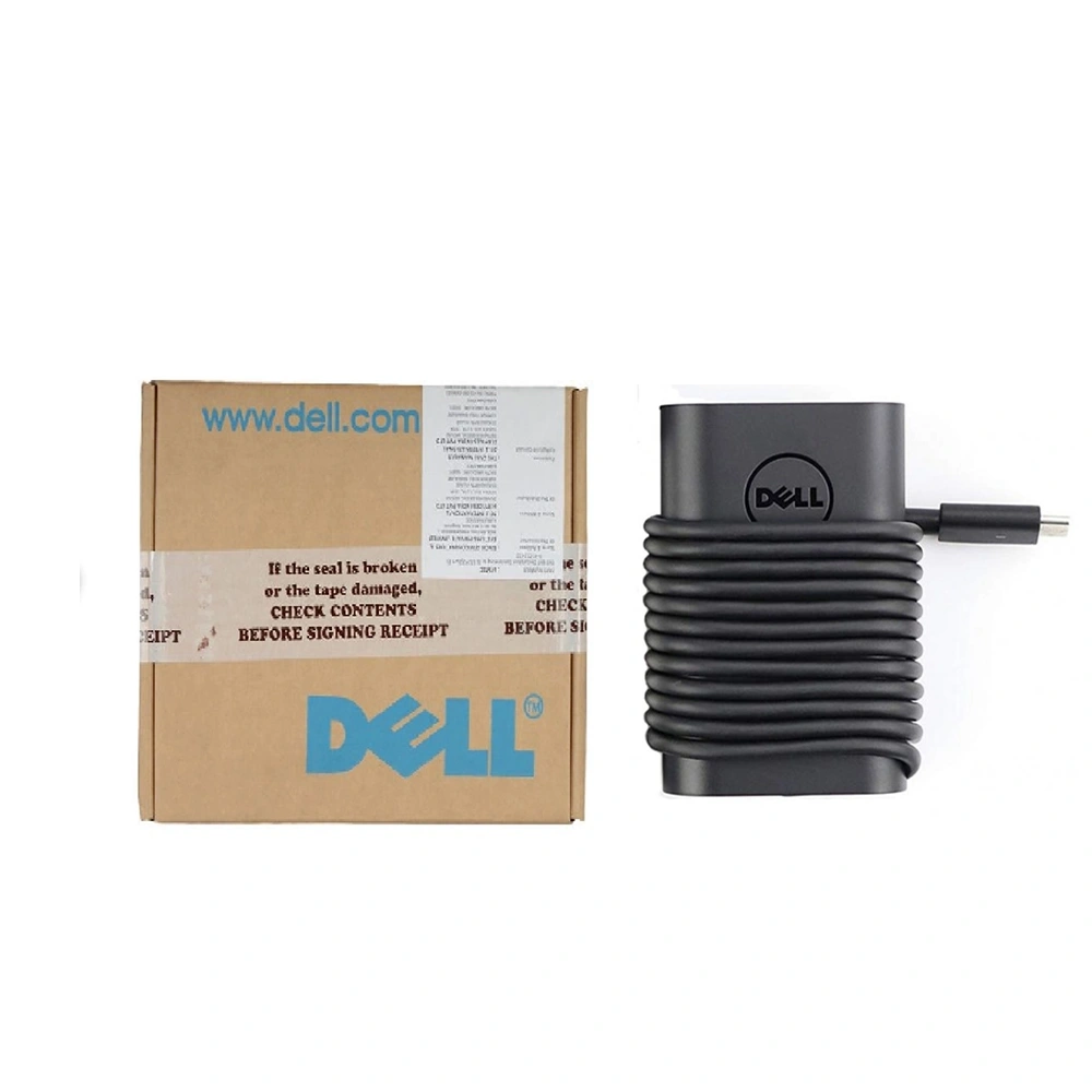 Dell Original Laptop Adapter 45w 19.5v/2.31a | Type-C (Box Seal Opened for Serial No) (No Power Cable Included)